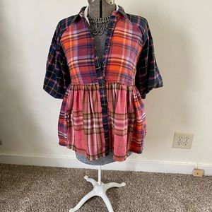 Free People button down shirt.